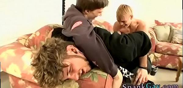  Young male spankings gay Skater Spank Wars Get Feisty!